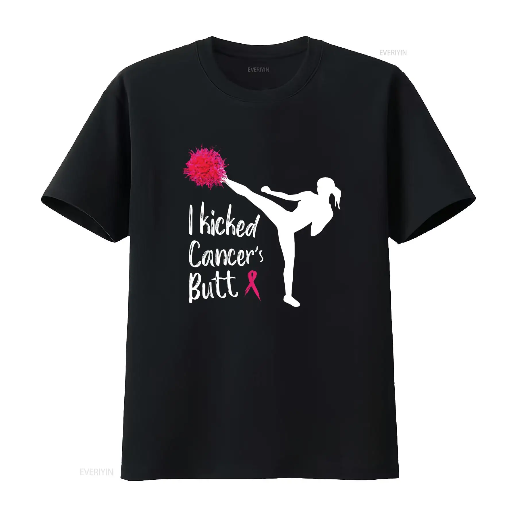Men'S Fashion X - I kicked Cancer s Butt Funny