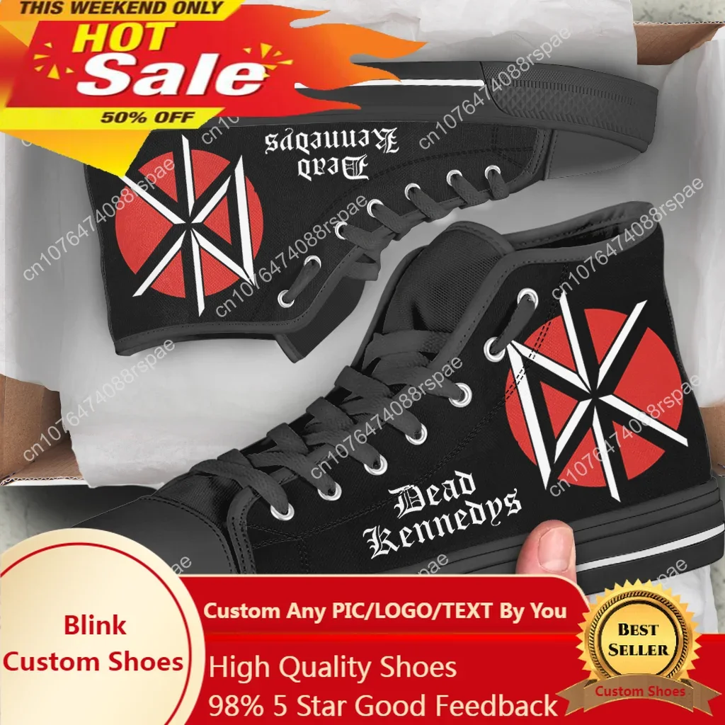 Mens Fashion Trainers - Dead Kennedys Man Woman High Quality