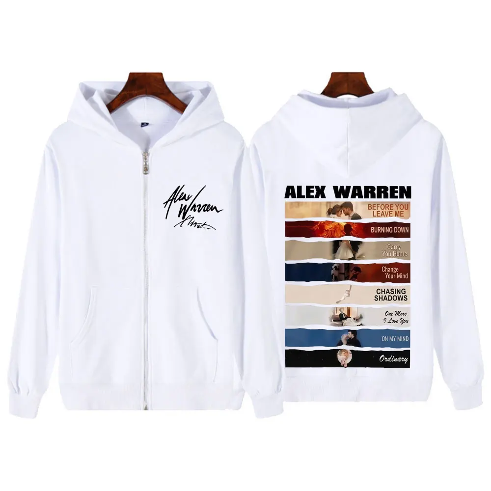 Singer Alex Warren 2026 Tour P - Mens Fashion Zip Up Hoodies ulasan dan harga