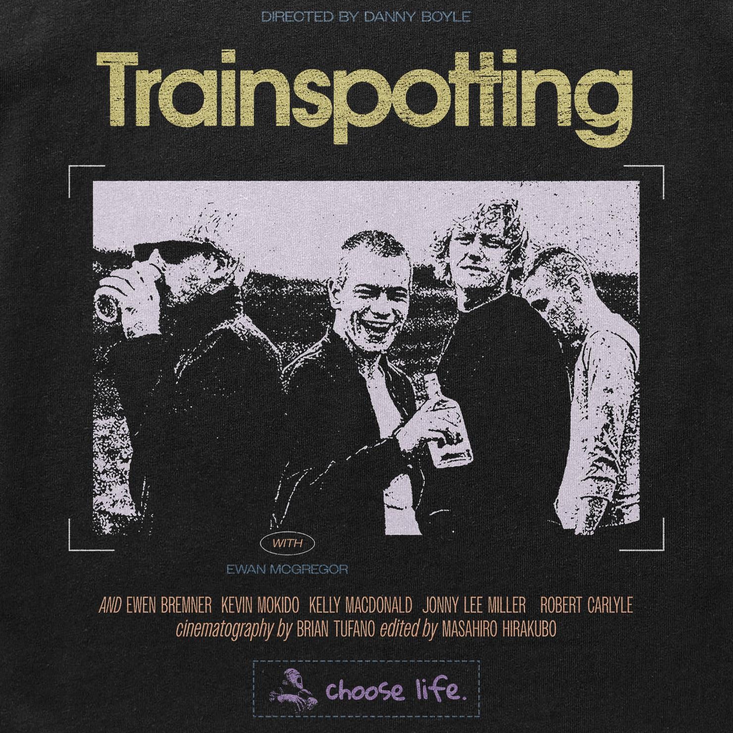 Trainspotting Movie Poster  Co - Poster Men Fashion ulasan dan harga