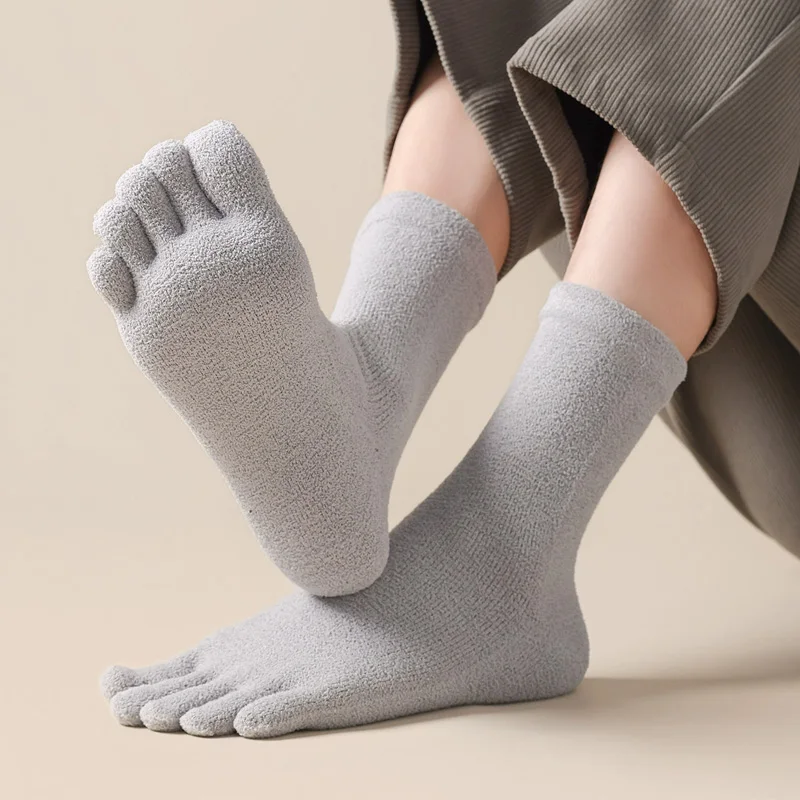 6/12 Pairs Thick Thermal Split - Socks Ankle Men ulasan dan harga
