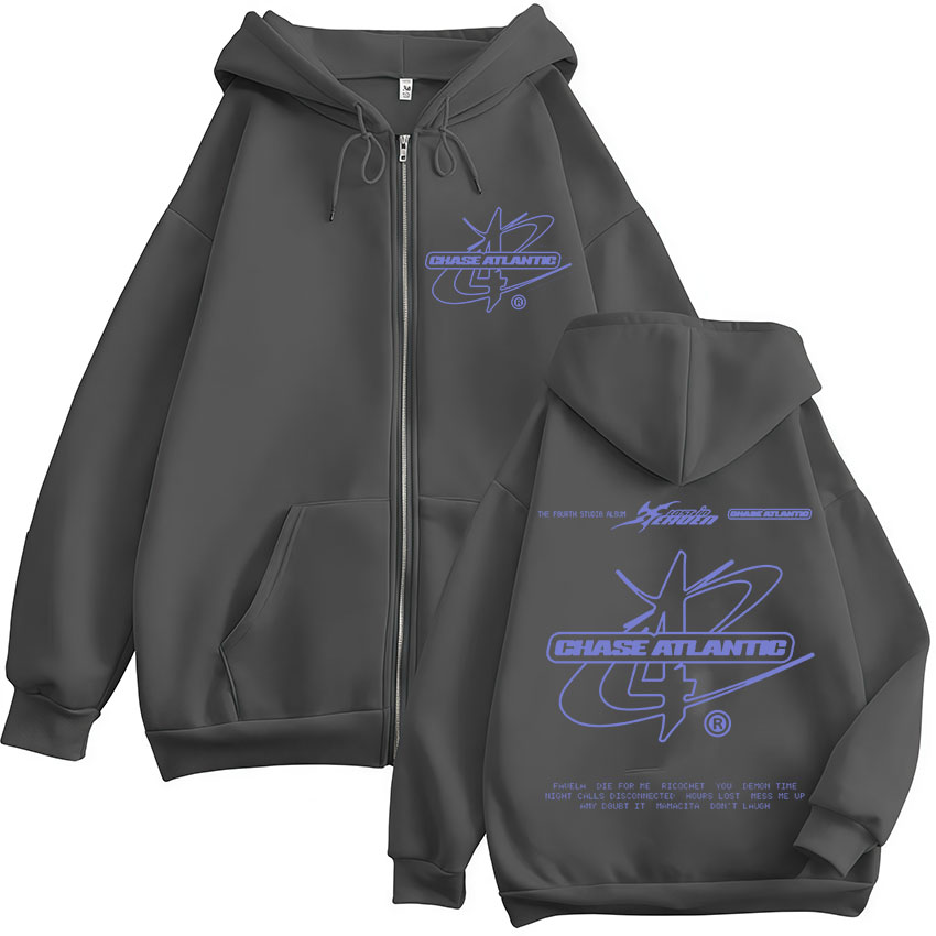 Rock Band Chase Atlantic Lost  - Mens Fashion Zip Up Hoodies ulasan dan harga