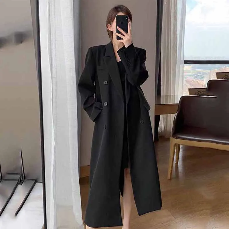 FANAN Elegant Long Trench Coat - Men'S Fashion X ulasan dan harga
