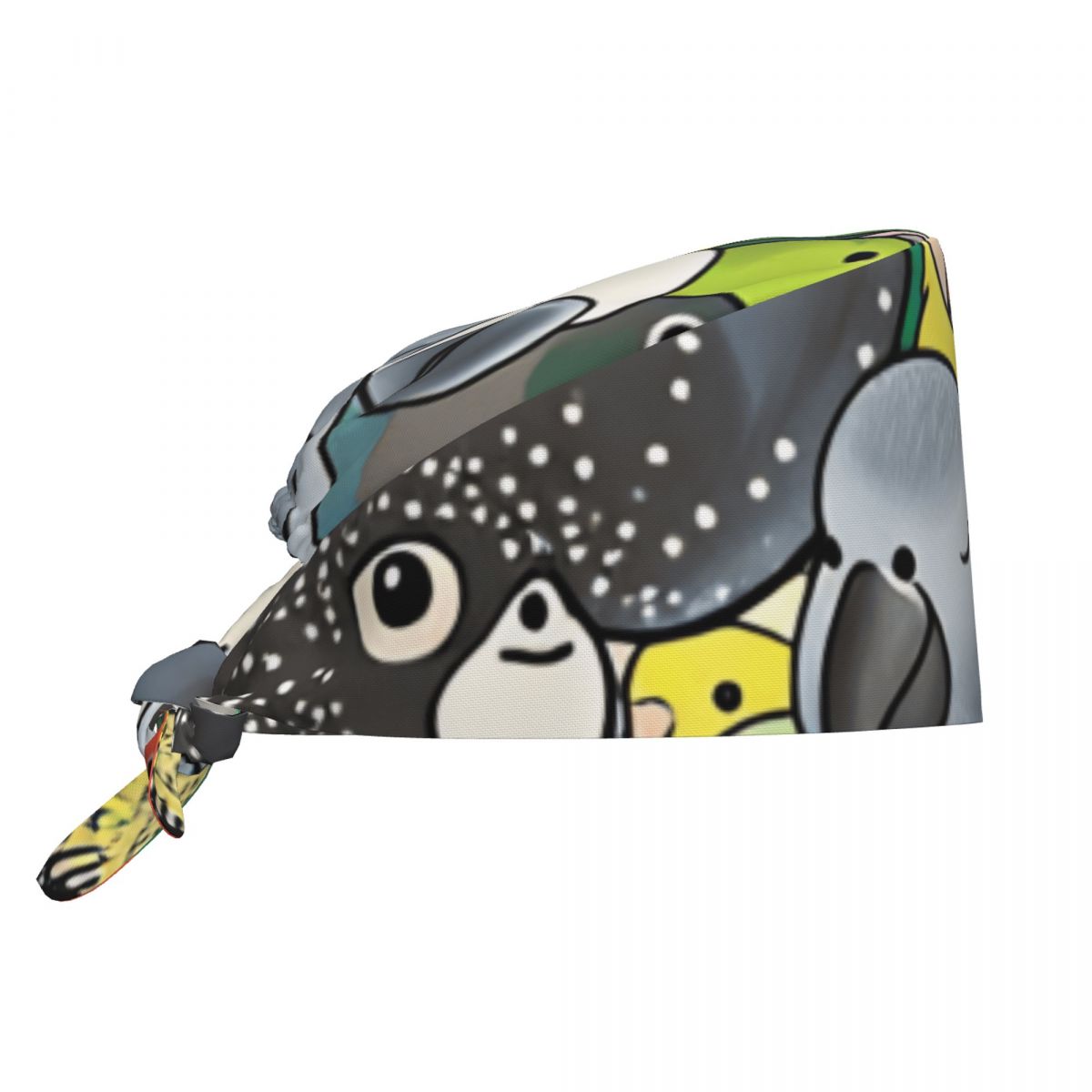 Scrub Caps Parrot Party Poster - Poster Men Fashion ulasan dan harga