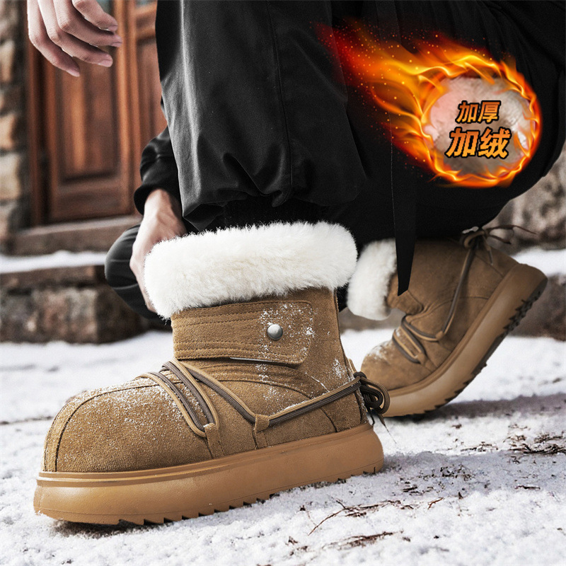 2025 New Winter Men Snow Boots - Mens Fashion Trainers ulasan dan harga