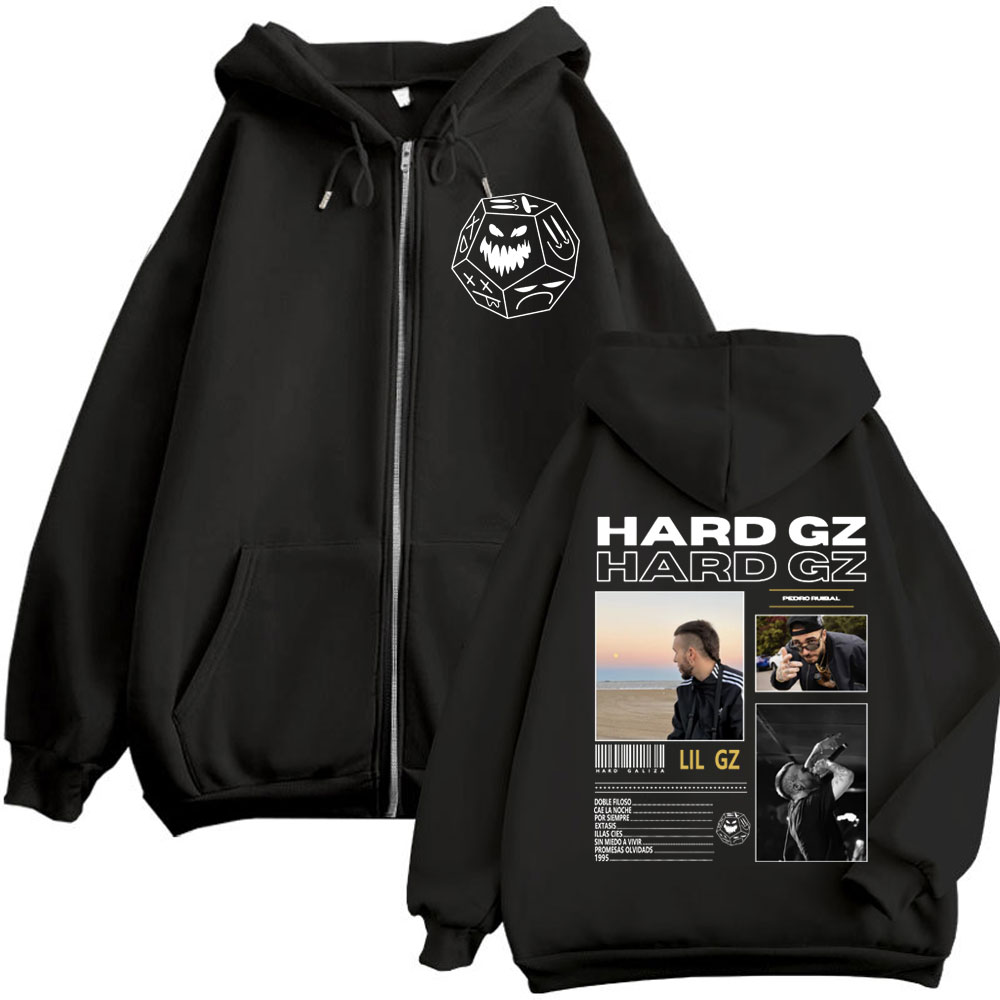 Rapper HARD GZ Tour 2025 Zippe - Mens Fashion Zip Up Hoodies ulasan dan harga