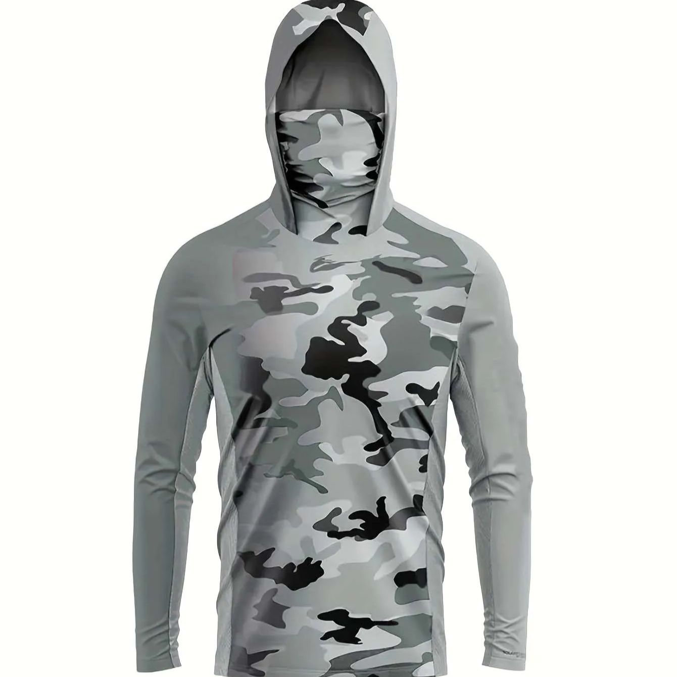 Outdoor Fisherman Hooded Long  - Men'S Fashion T Shirts ulasan dan harga