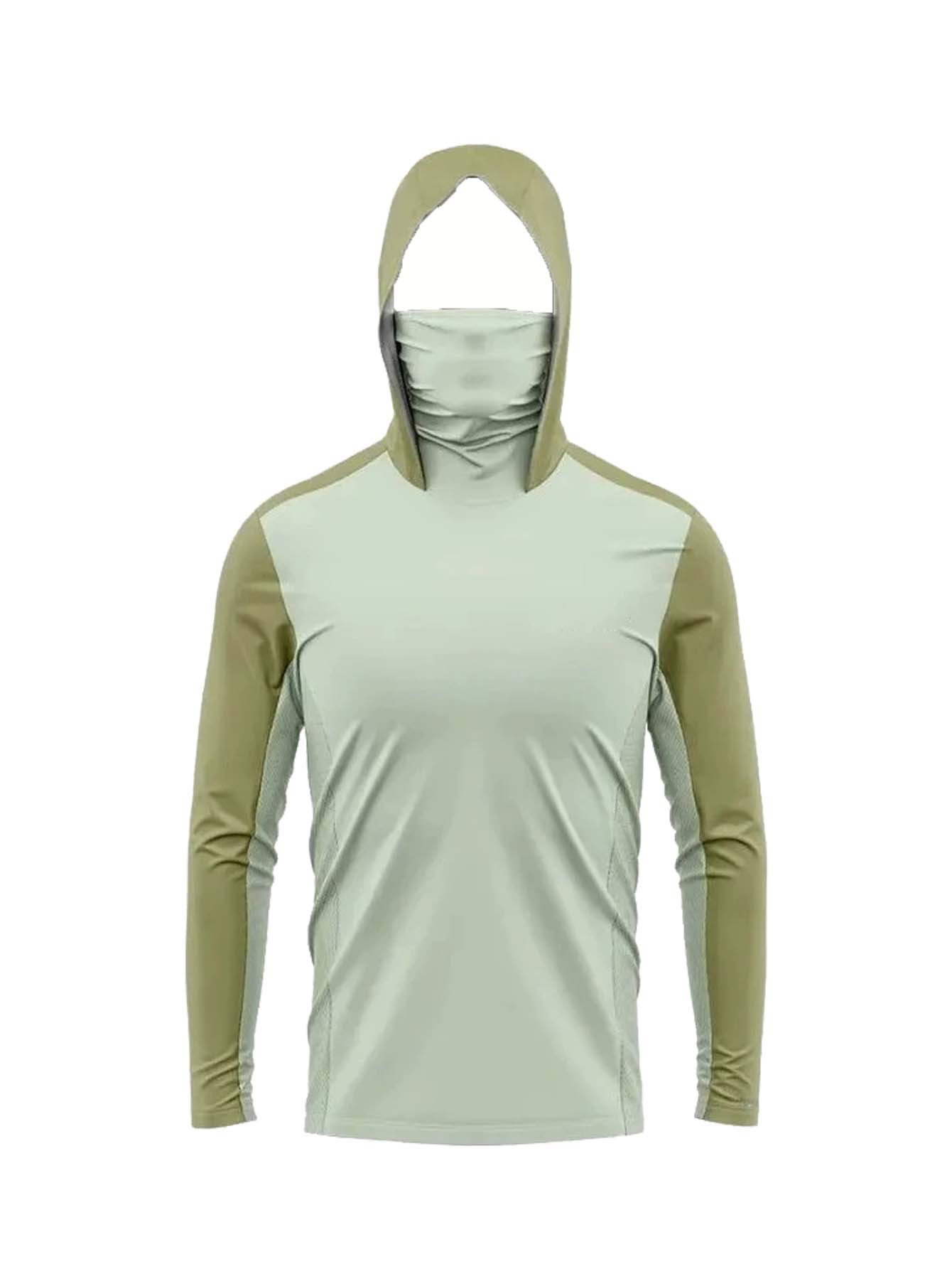 Outdoor Fisherman Hooded Long  - Men'S Fashion T Shirts ulasan dan harga