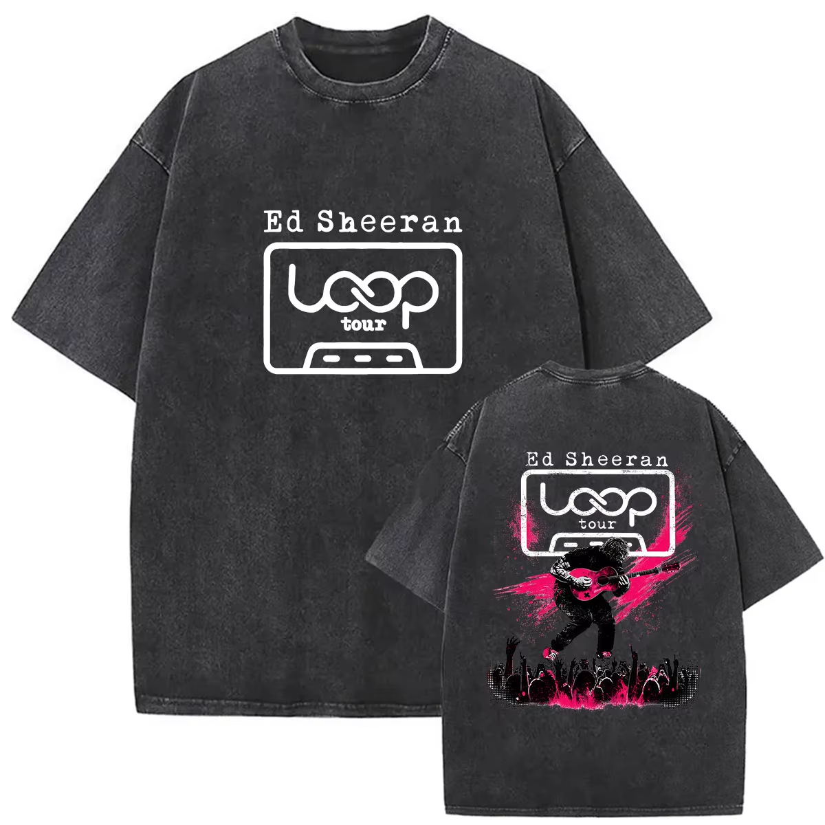 Rapper Ed Sheeran Loop Tour 20 - Poster Men Fashion ulasan dan harga