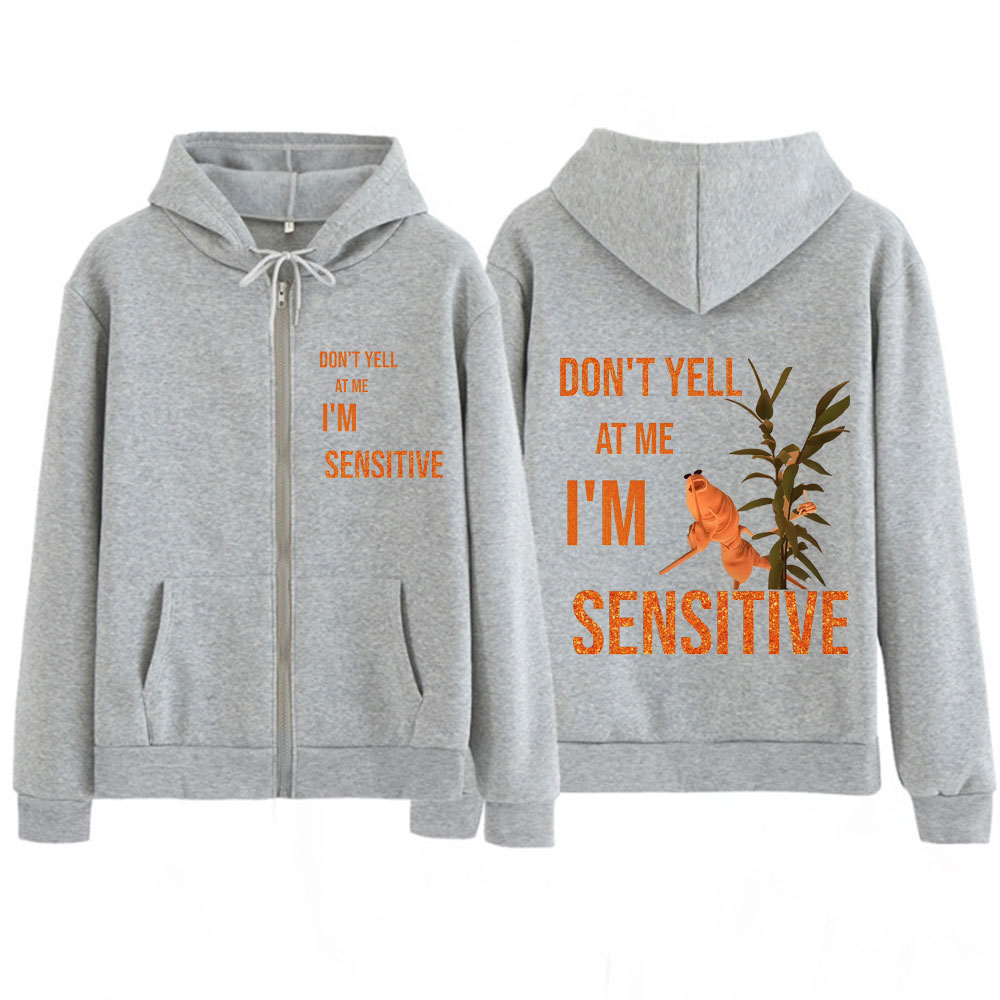 Marcus The Worm Don’t Yell At  - Mens Fashion Zip Up Hoodies ulasan dan harga