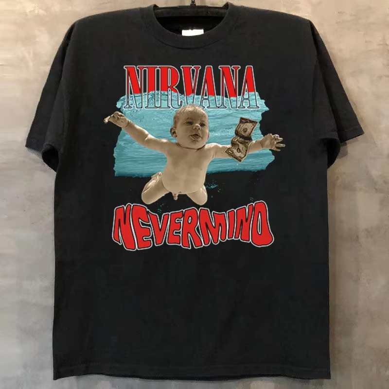 Nirvana Nevermind Funny Classi - Poster Men Fashion ulasan dan harga