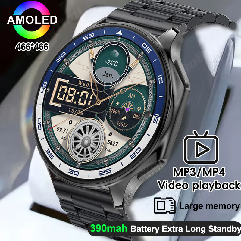 1.43 AMOLED Smart Watch 3D Sur - Men'S Fashion X ulasan dan harga
