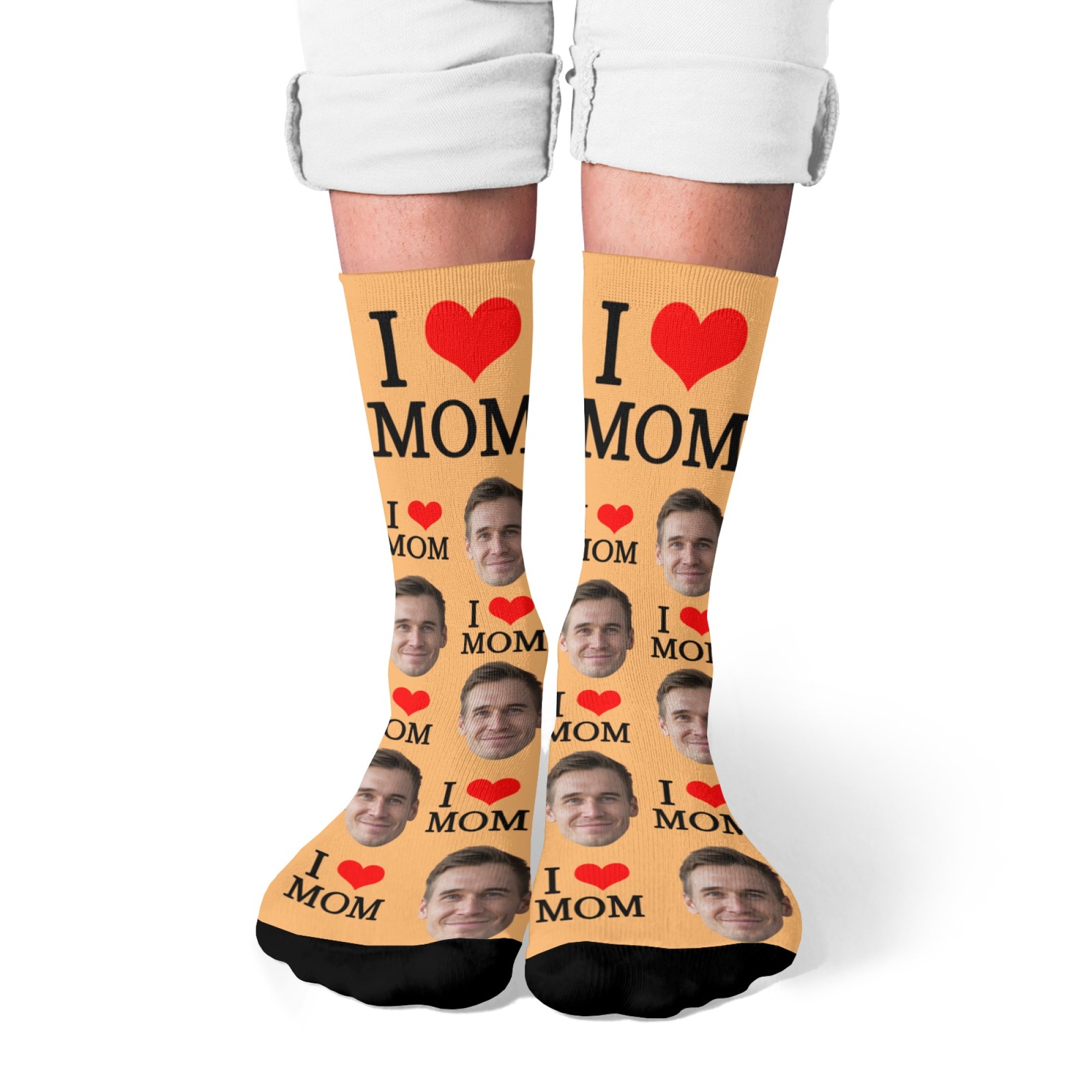 Custom Face Socks Personalized - Socks Ankle Men ulasan dan harga