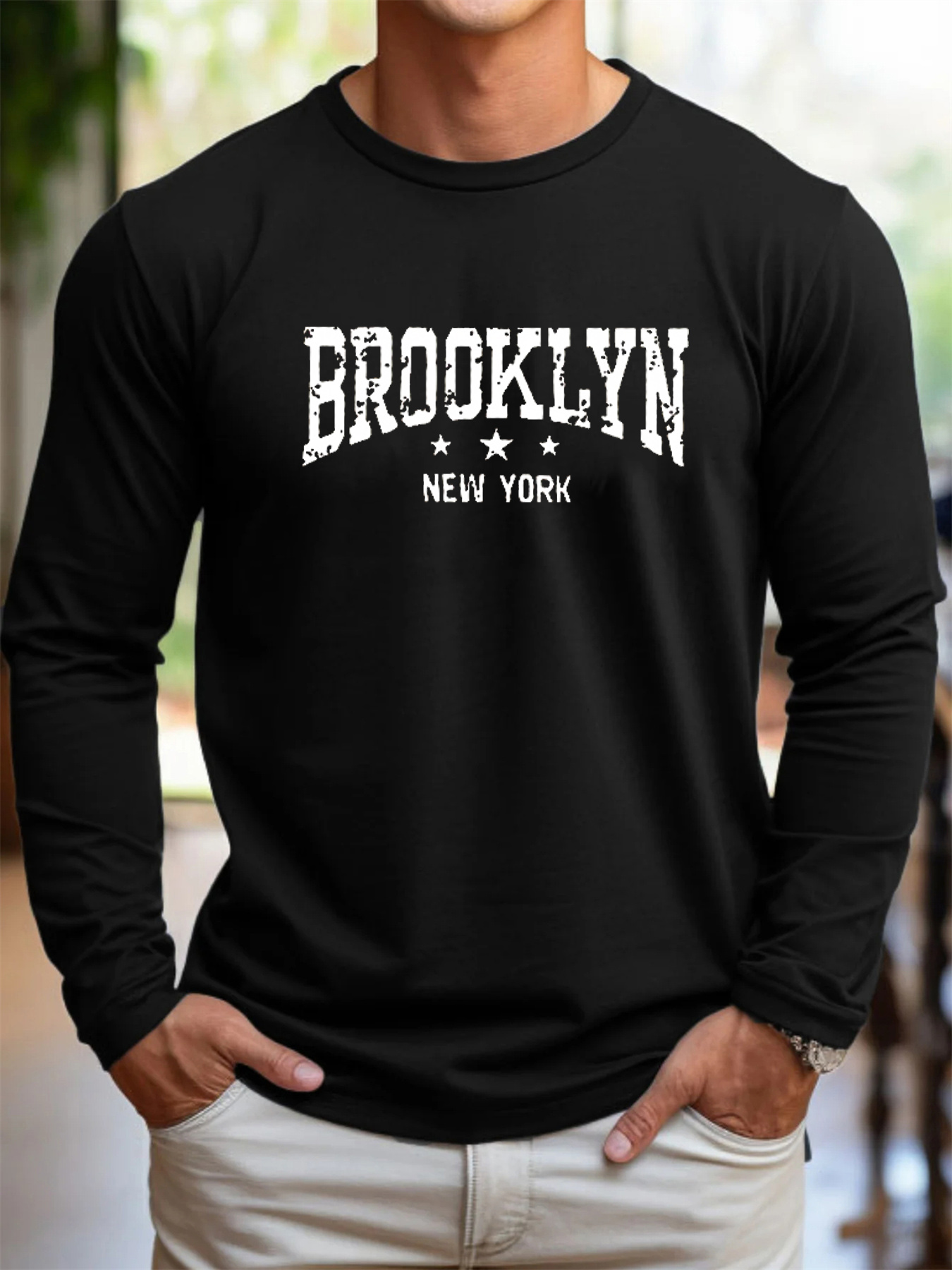 Men's Spring and Autumn 100% C - Men'S Fashion New York ulasan dan harga