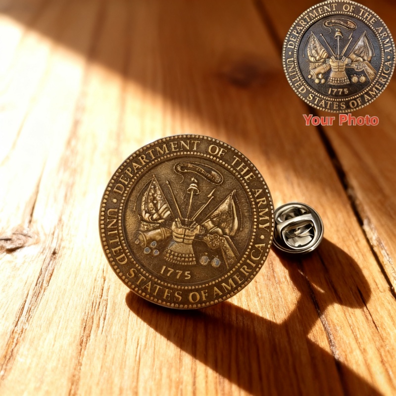 Custom Photo Brooch Personaliz - Men'S Fashion With Hat ulasan dan harga