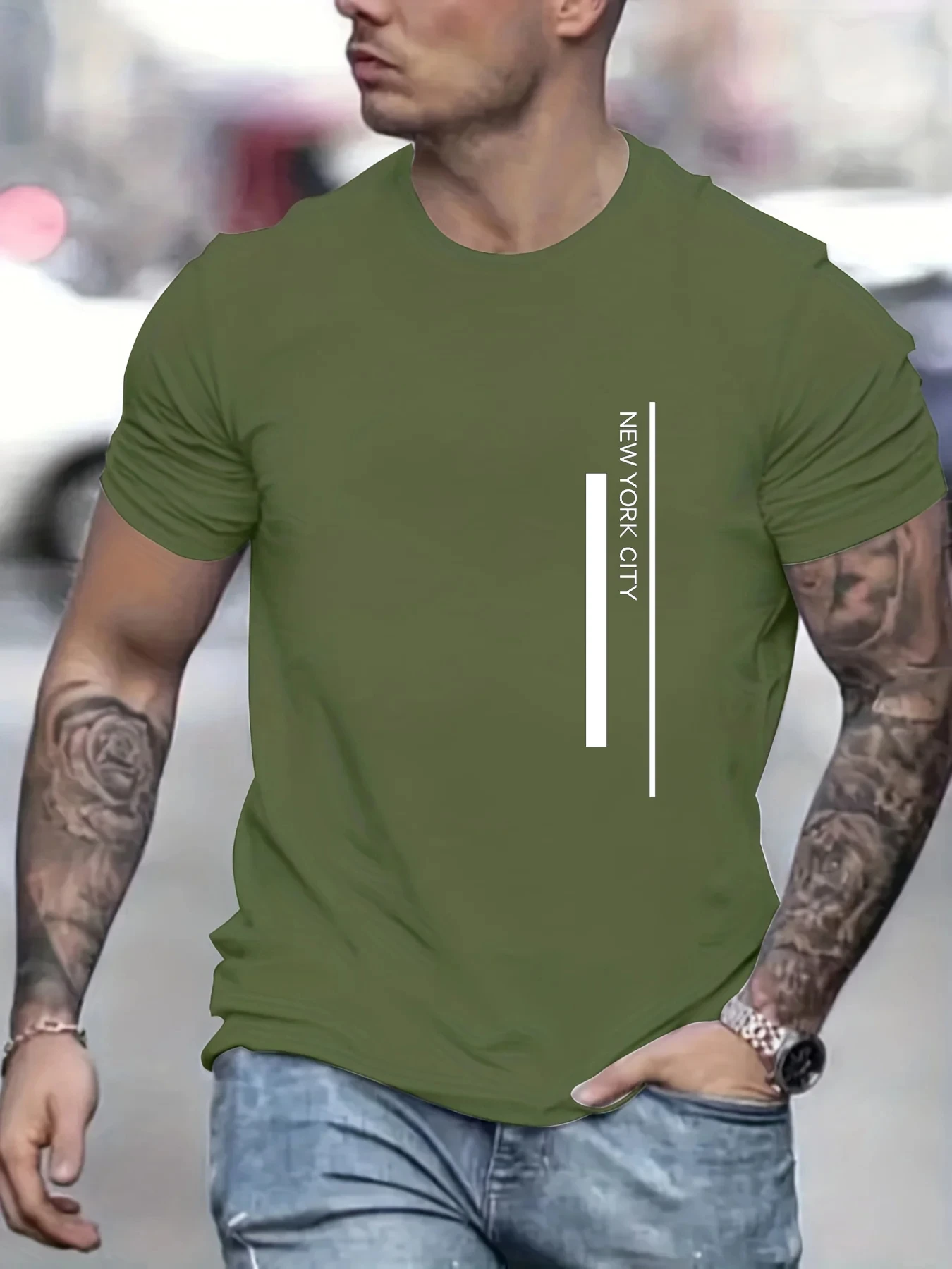 Fashion NEW YORK CITY Letter P - Men'S Fashion New York ulasan dan harga