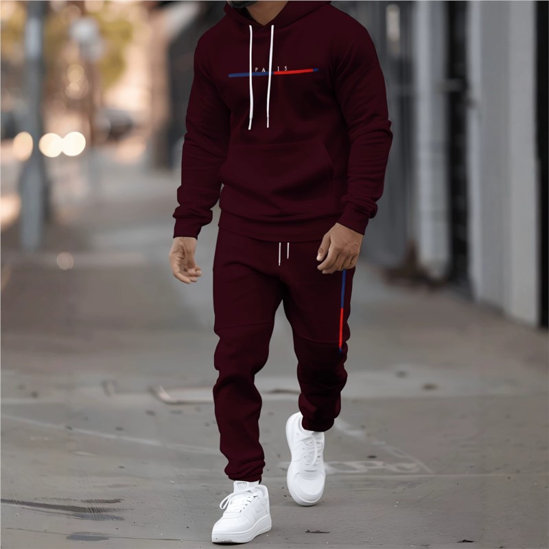 Men's Tracksuit Hoodies Trouse - Mens Fashion Clothes ulasan dan harga