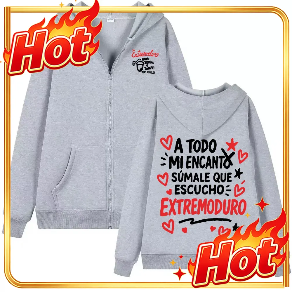 Rock Band Extremoduro Album Zi - Mens Fashion Zip Up Hoodies ulasan dan harga