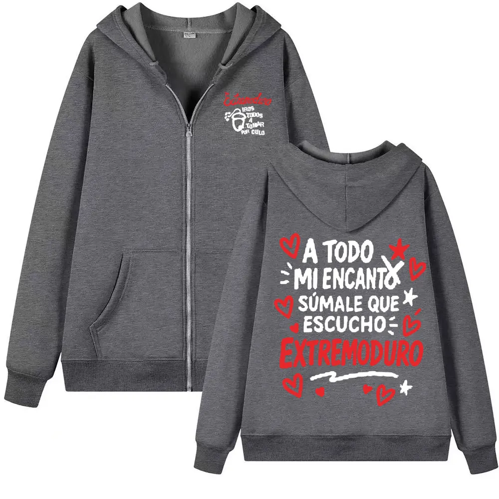 Rock Band Extremoduro Album Zi - Mens Fashion Zip Up Hoodies ulasan dan harga