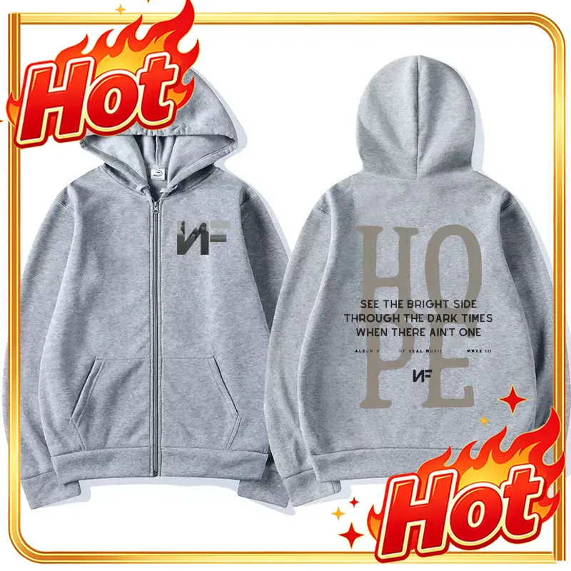 Rapper NF Hope Tracklist Zippe - Mens Fashion Zip Up Hoodies ulasan dan harga