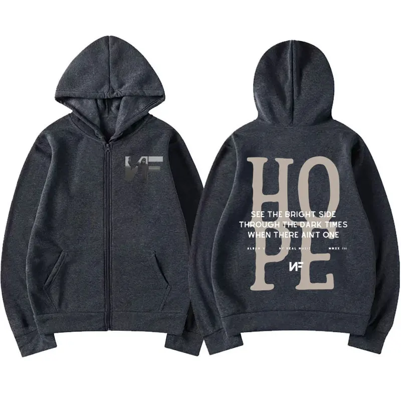 Rapper NF Hope Tracklist Zippe - Mens Fashion Zip Up Hoodies ulasan dan harga
