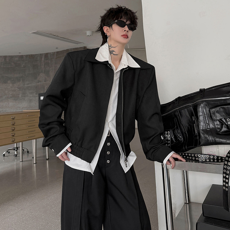LUZHEN 2026 Autumn Double Laye - Mens Fashion Clothes ulasan dan harga