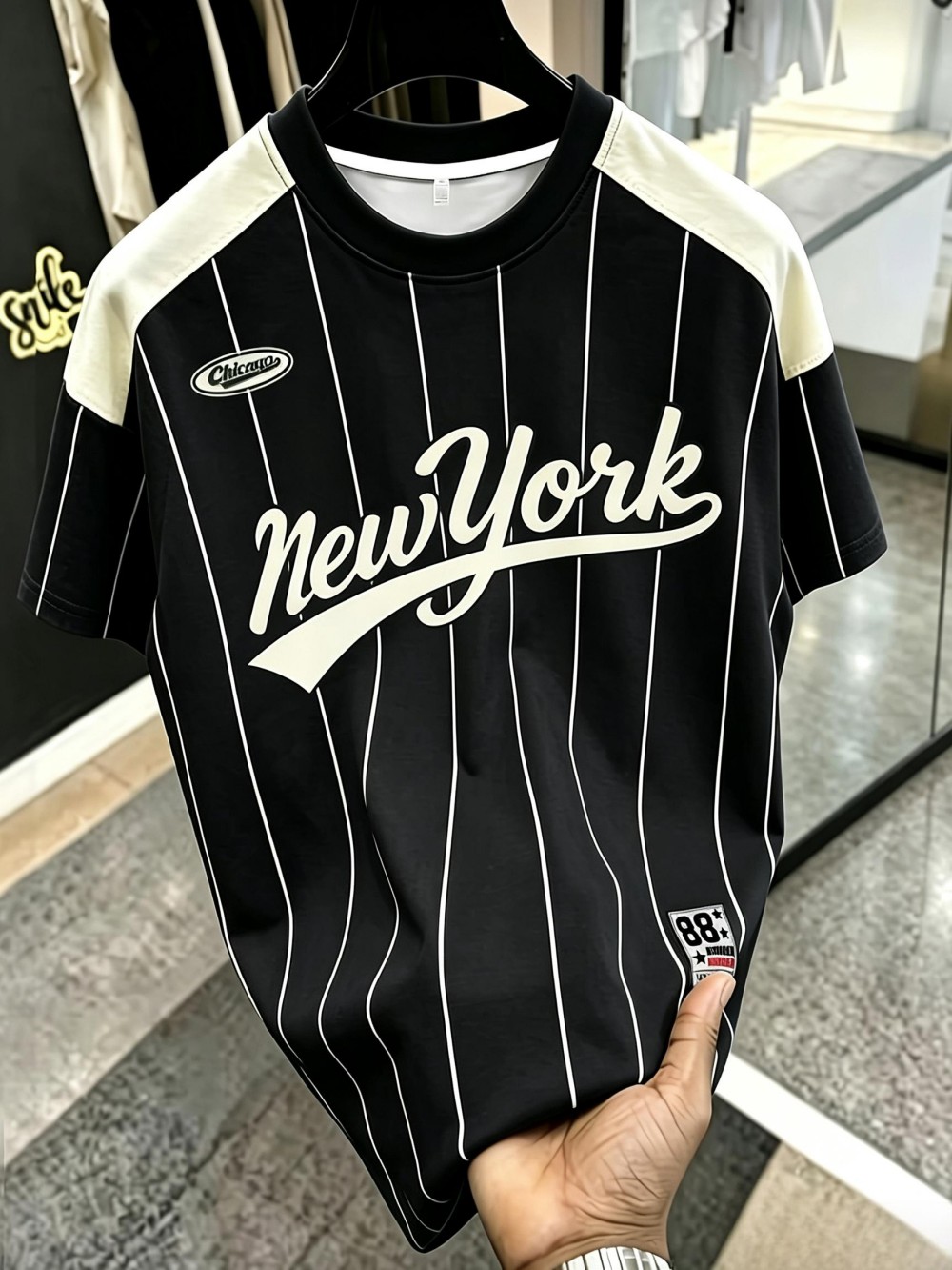 Fashionable New Men's Summer T - Men'S Fashion New York ulasan dan harga