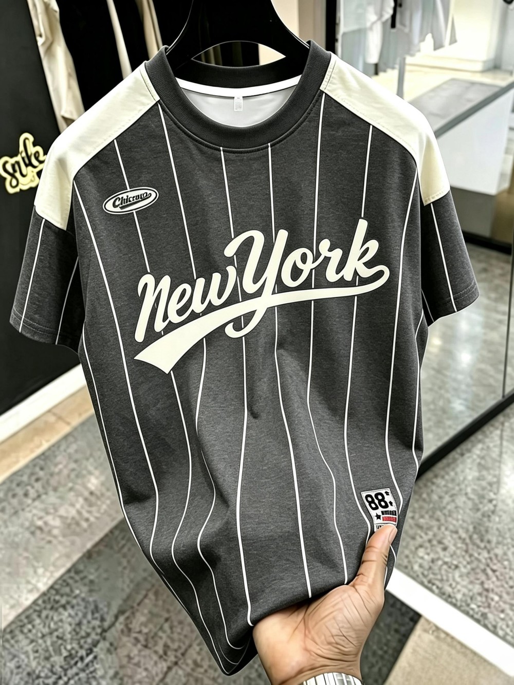 Fashionable New Men's Summer T - Men'S Fashion New York ulasan dan harga