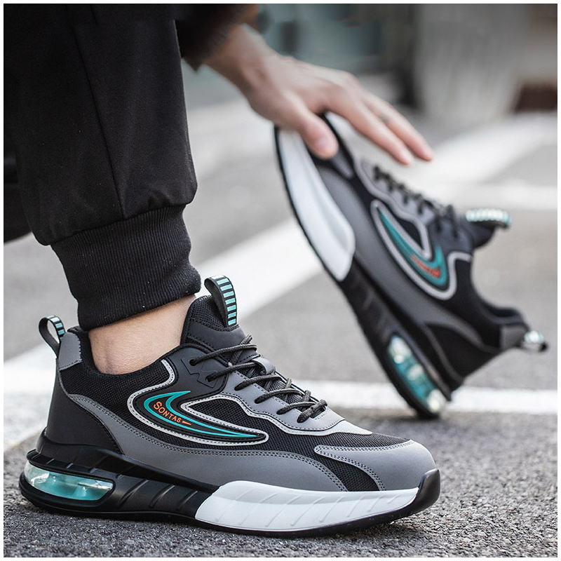 men fashion steel toe caps wor - Mens Fashion Trainers ulasan dan harga