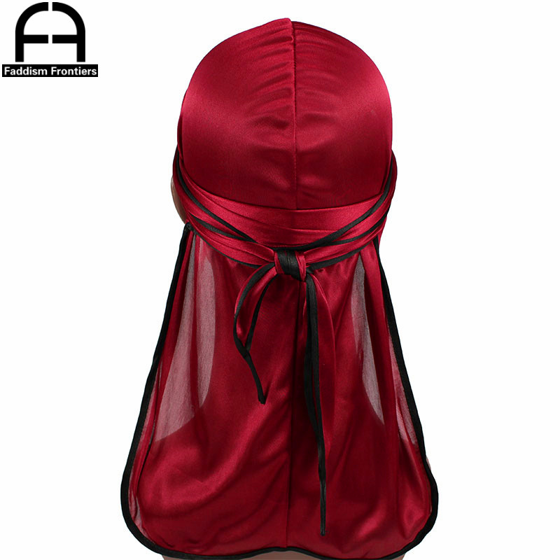 New Fashion Men's Satin Durags - Men'S Fashion With Hat ulasan dan harga