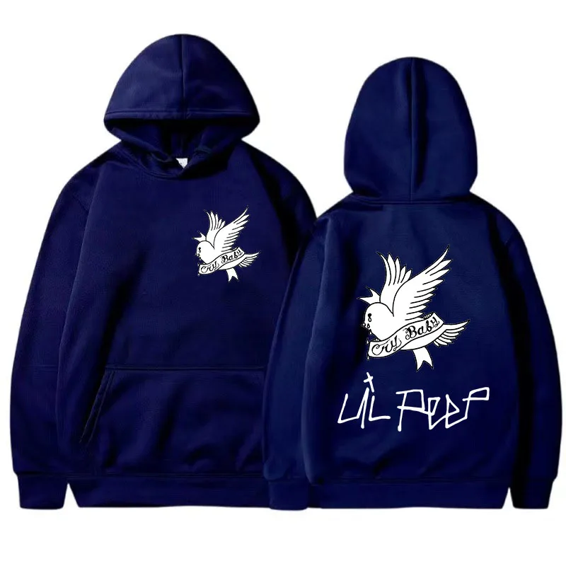 New Autunm Men Lil Peep Printe - Mens Fashion Clothes ulasan dan harga