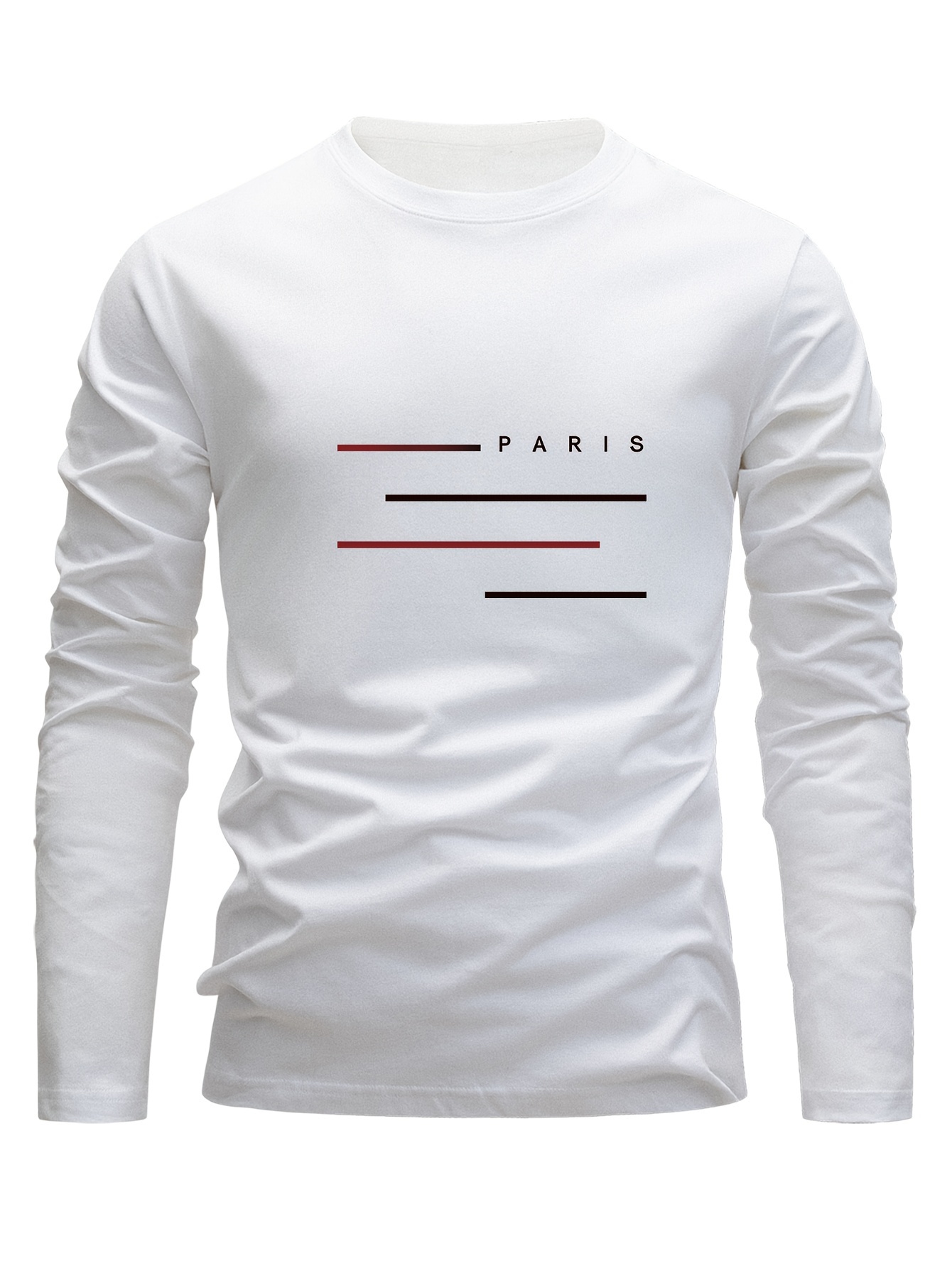 100% Cotton Men's Long Sleeved - Men'S Fashion T Shirts ulasan dan harga