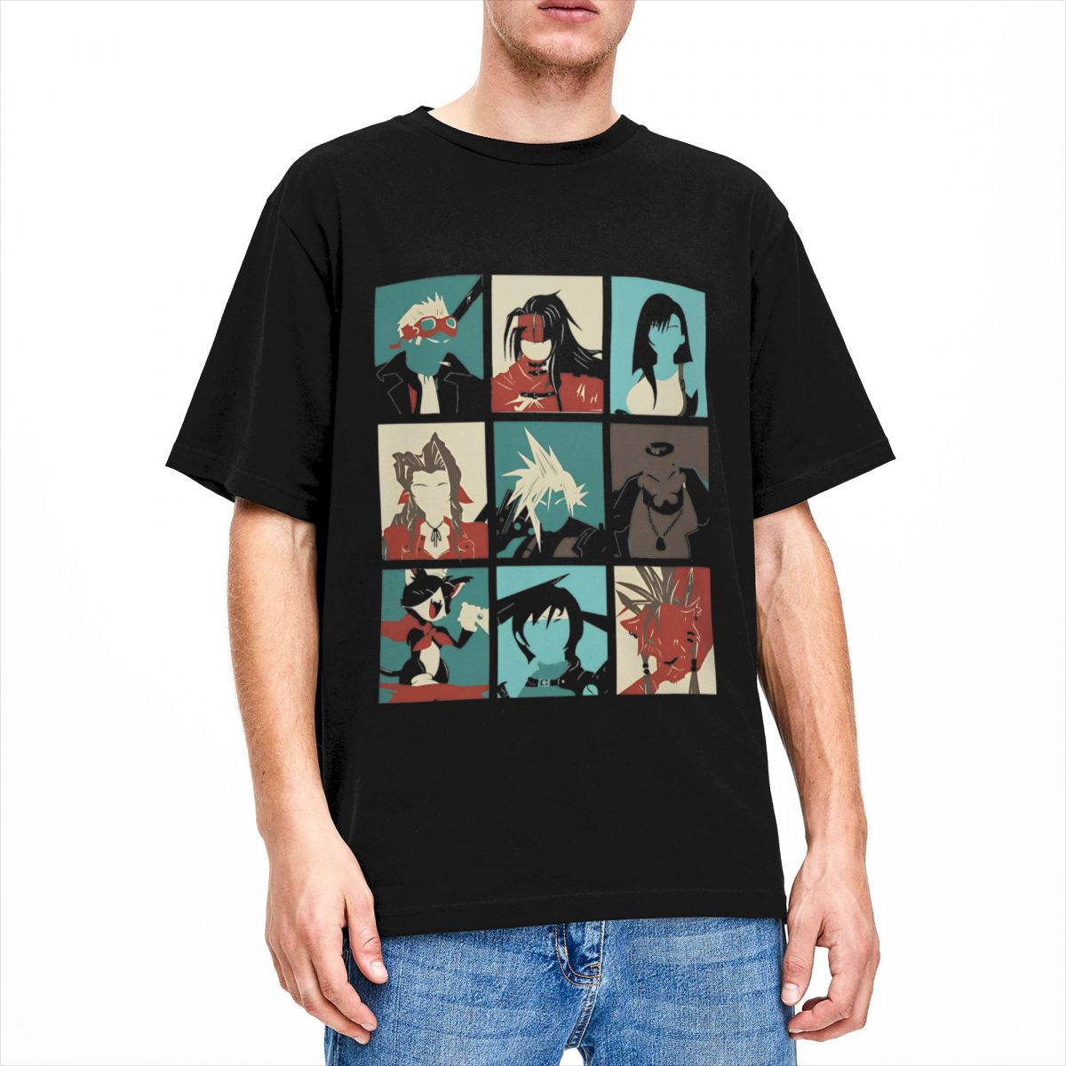 Fantasy Final 7 T-Shirt Mens G - Poster Men Fashion ulasan dan harga