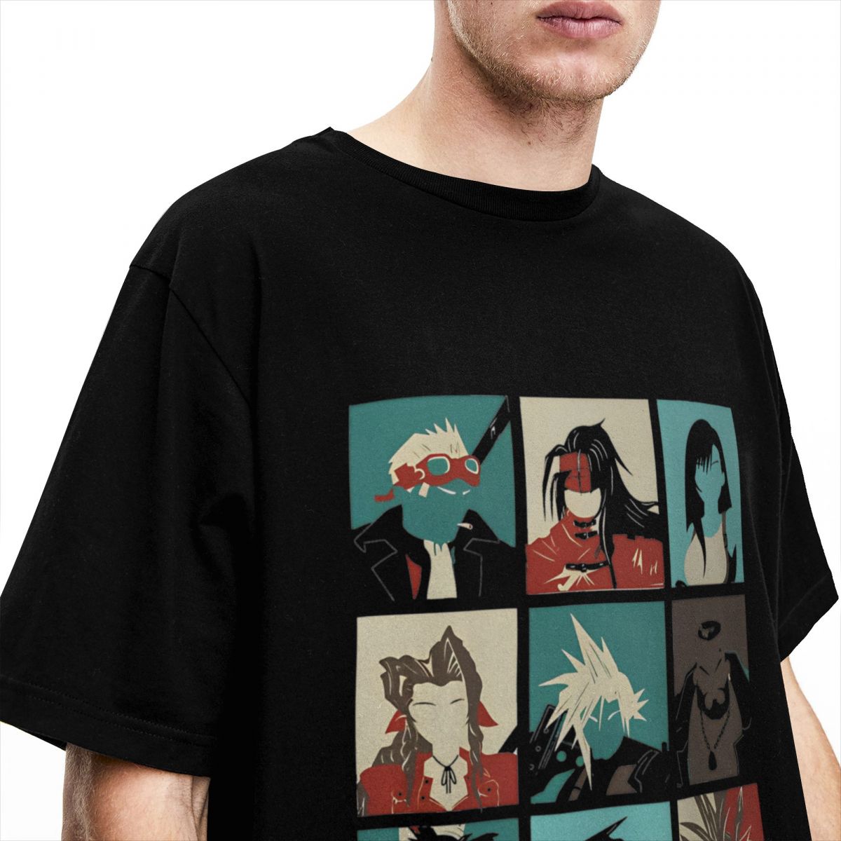Fantasy Final 7 T-Shirt Mens G - Poster Men Fashion ulasan dan harga