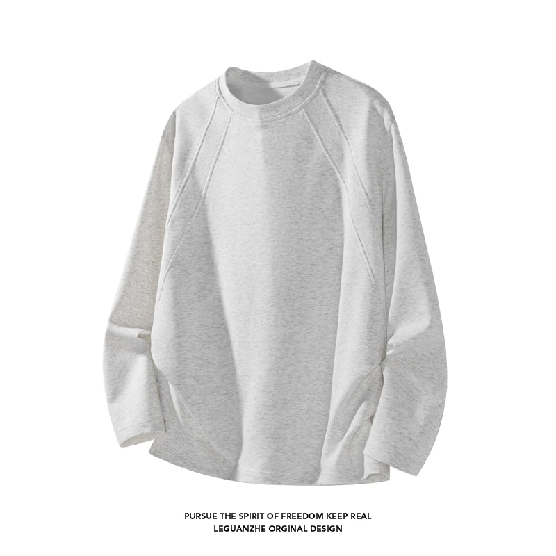 Men Fashion Raglan Seam Crew N - Men'S Fashion T Shirts ulasan dan harga